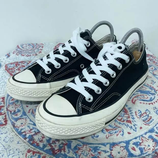 컨버스 척 70 클래식 로우 스니커즈 신발 240 E00373