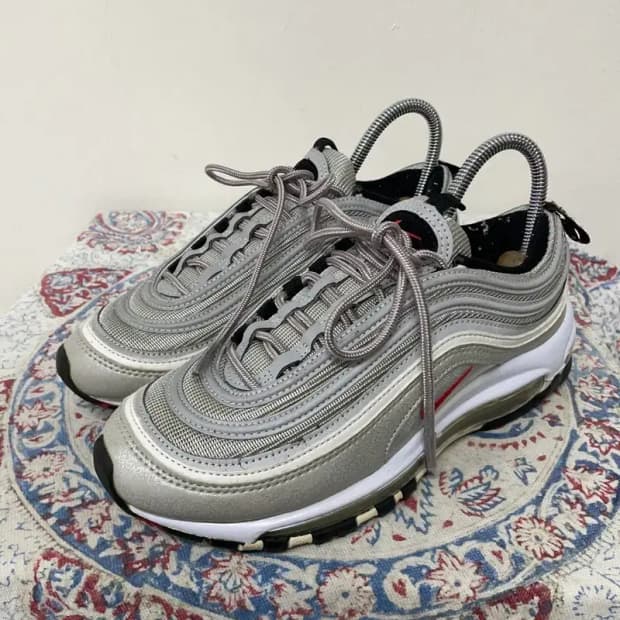 나이키 에어맥스 97 OG 실버 운동화 240 E00401