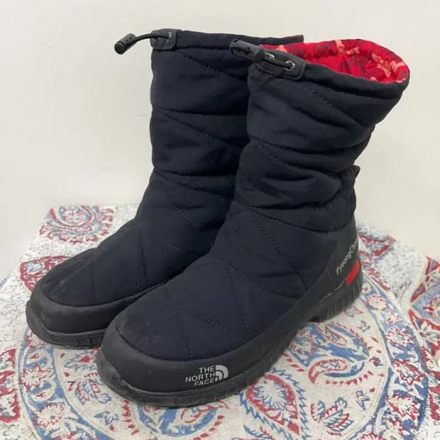 노스페이스 평창 패딩 부츠 방한화 겨울신발 240 E00552