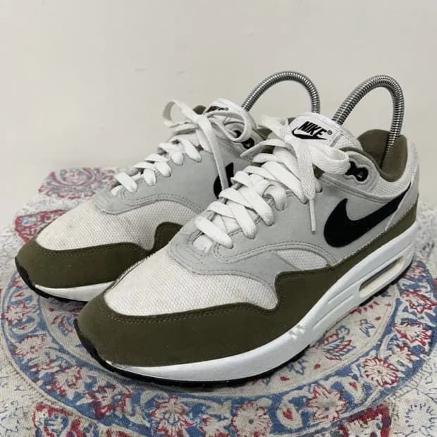 나이키 에어맥스 1 미디움 올리브 스니커즈 운동화 260 E00620