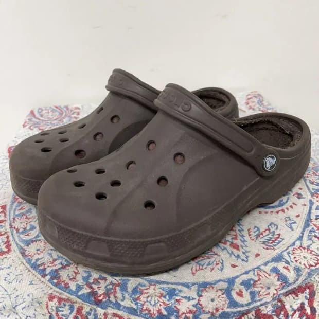 크록스 클로그 털슬리퍼 털크록스 신발 w10 E00668