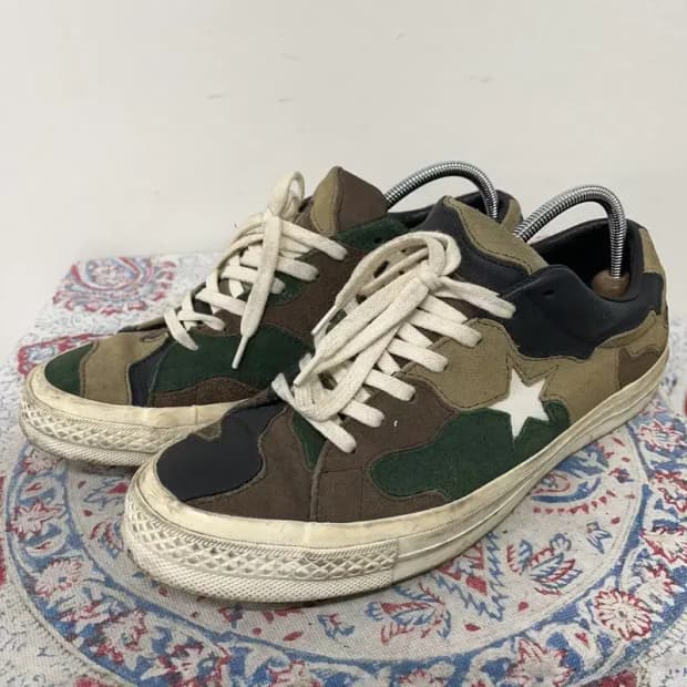 컨버스 X SNS 원스타 카모 한정판 스니커즈 운동화 280 E00719