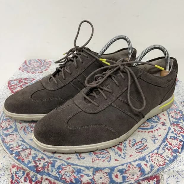 클락스 빈티지 스웨이드 스니커즈 운동화 245 E00726