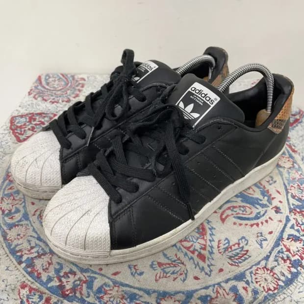 아디다스 슈퍼스타 뱀피 스니커즈 운동화 260 E00739