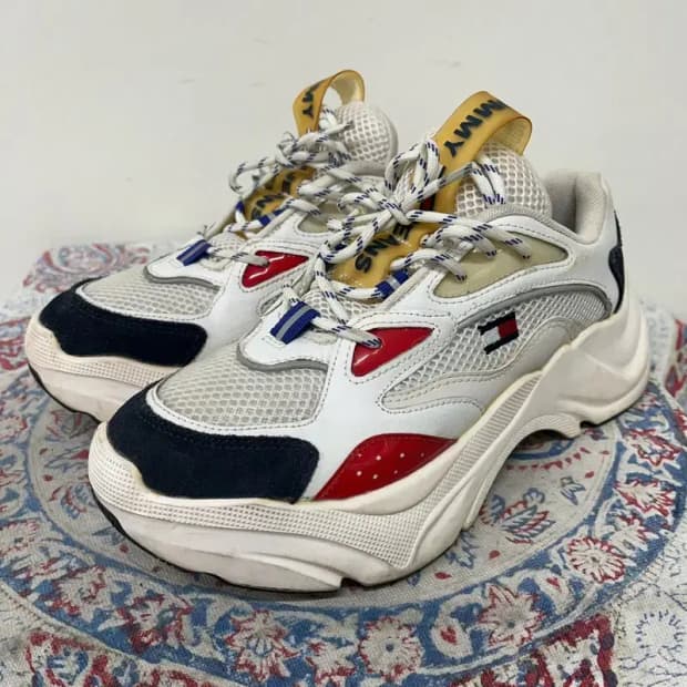 타미힐피거 청키 어글리슈즈 운동화 230 E00746