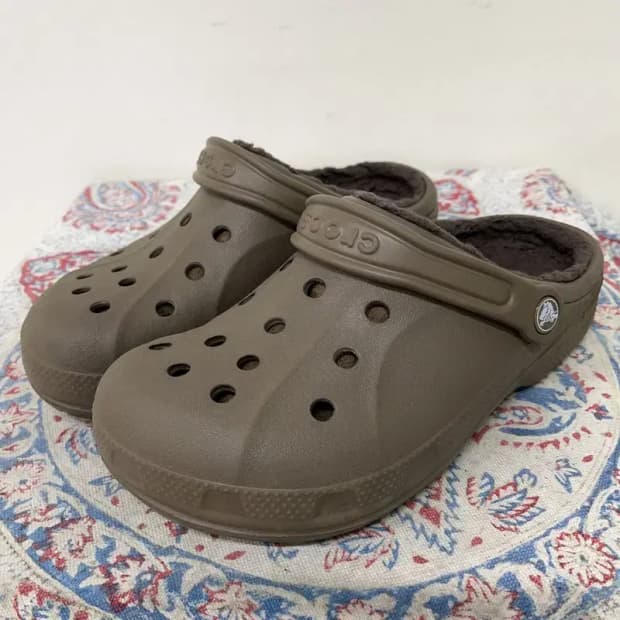 크록스 윈터 클로그 슬립온 W7 E00756