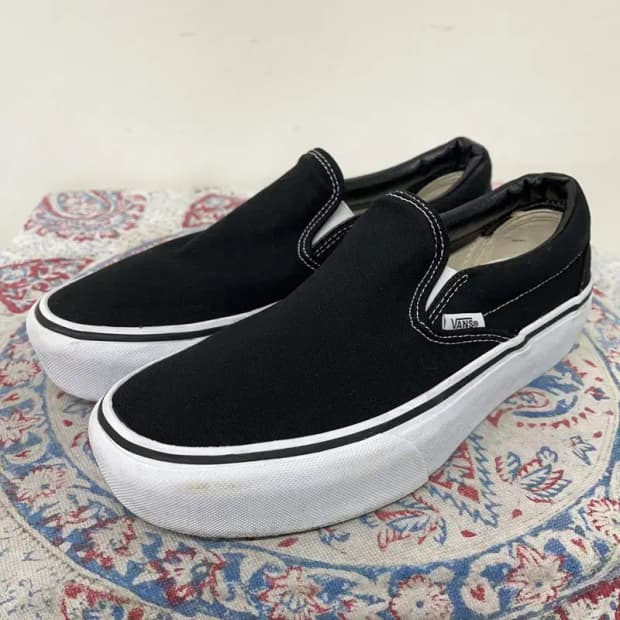 반스 클래식 슬립온 블랙 신발 250 E00777