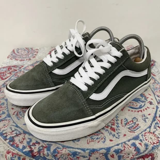 반스 올드스쿨 그린 스니커즈 신발 240 E00786