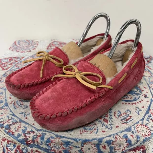 어그 UGG 플랫 로퍼 어그 털신발 220 E00847