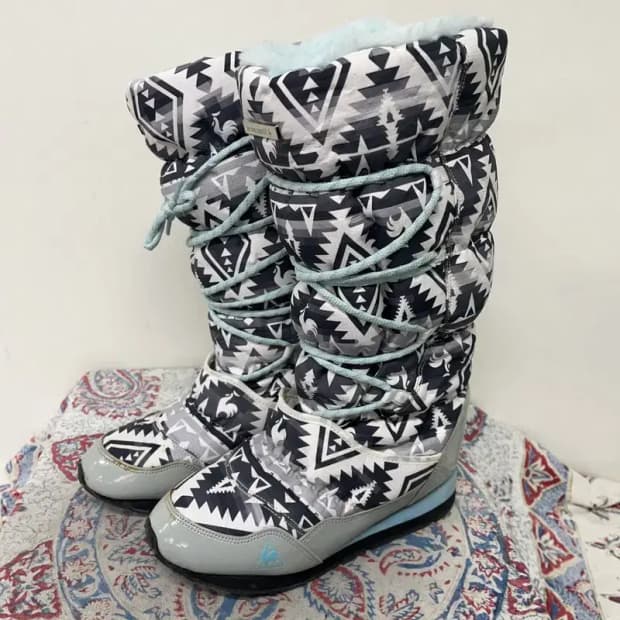 르꼬끄 겨울 스노우 롱 부츠 240 E00948