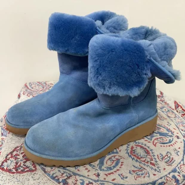 어그 UGG 블루 어그 부츠 털신발 롱부츠 E01001