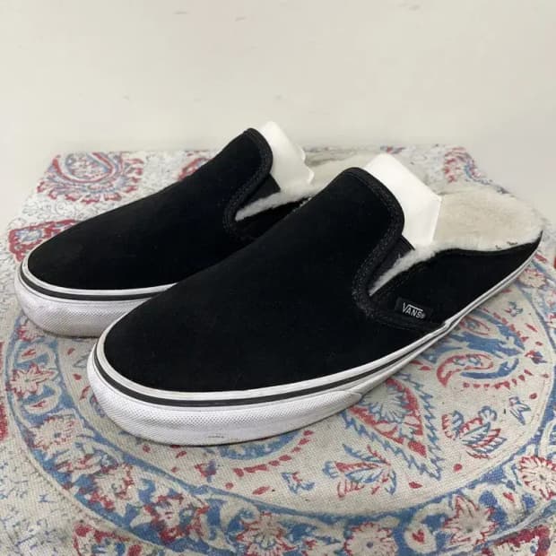 반스 클래식 슬립온 뮬 스웨이드 털슬리퍼 280 E01022