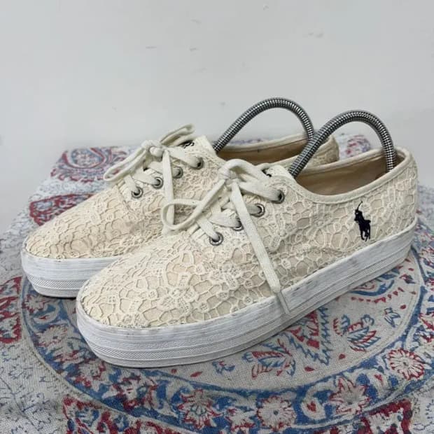폴로 랄프로렌 레이스 스니커즈 250 E01036