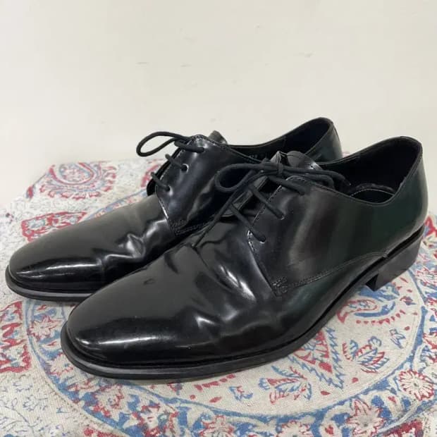 무크 블랙 로퍼 남자 정장 구두 275 E01048