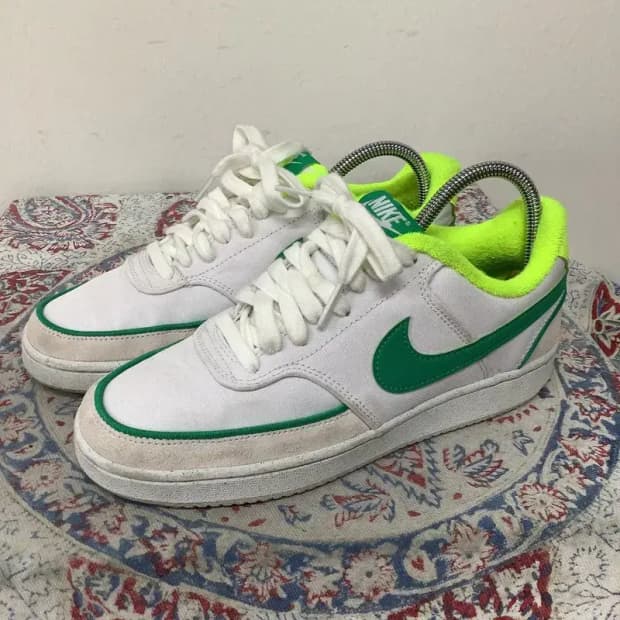 나이키 코트 비전 로우 캔버스 스니커즈 운동화 235 E01147