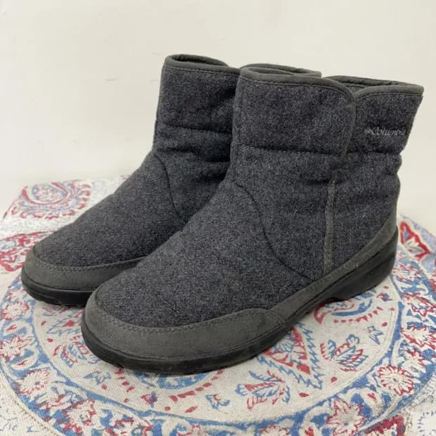 컬럼비아 여성 털부츠 방한화 방수화 겨울신발 230 E01156