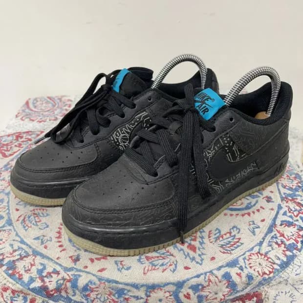 나이키 스페이스잼 에어포스 스니커즈 운동화 230 E01202