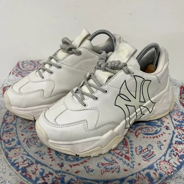 MLB 빅볼청키 뉴욕양키스 스니커즈 운동화 235 E01212