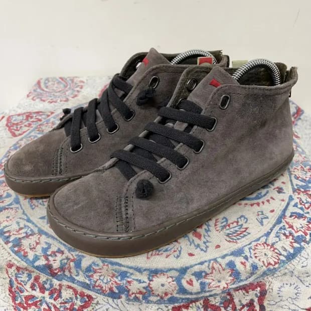 캠퍼 빈티지 스웨이드 스니커즈 운동화 36 E01226