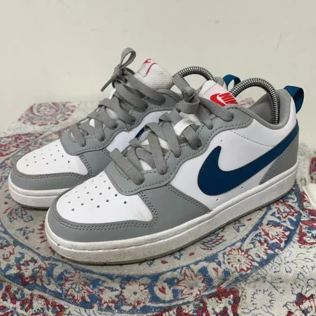 나이키 코트 버로우 로우 2 스모크 그레이 스니커즈 230 E01296