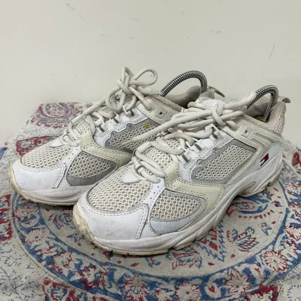 타미힐피거 캐주얼 스니커즈 운동화 240 E01298