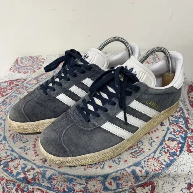 아디다스 가젤 스웨이드 트레이스 블루 스니커즈 230 E01310