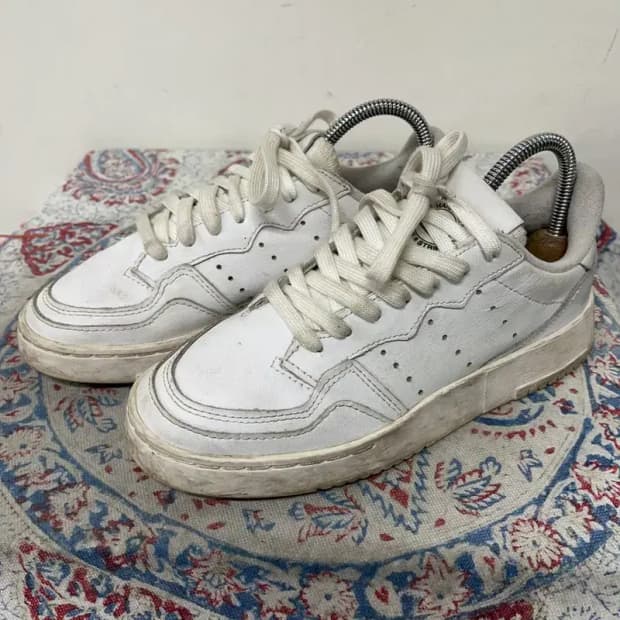 아디다스 슈퍼코트 스니커즈 신발 220 E01382