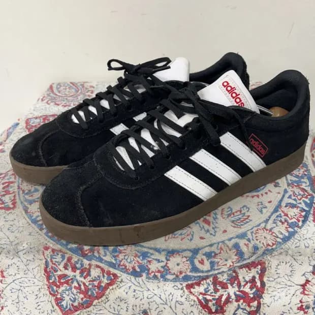 아디다스 네오 VL 코트 2.0 블랙화이트 300 E01398