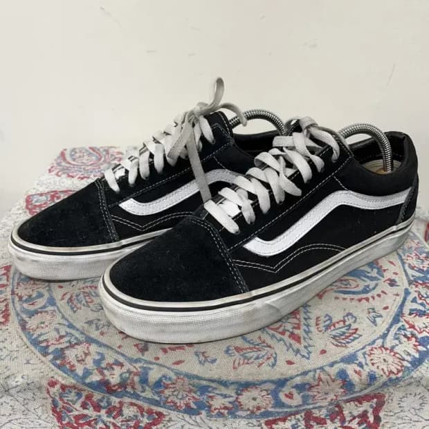 반스 올드스쿨 블랙 스니커즈 신발 255 E01488