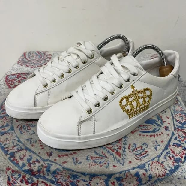 자라 ZARA 크라운 스니커즈 운동화 255 E01612