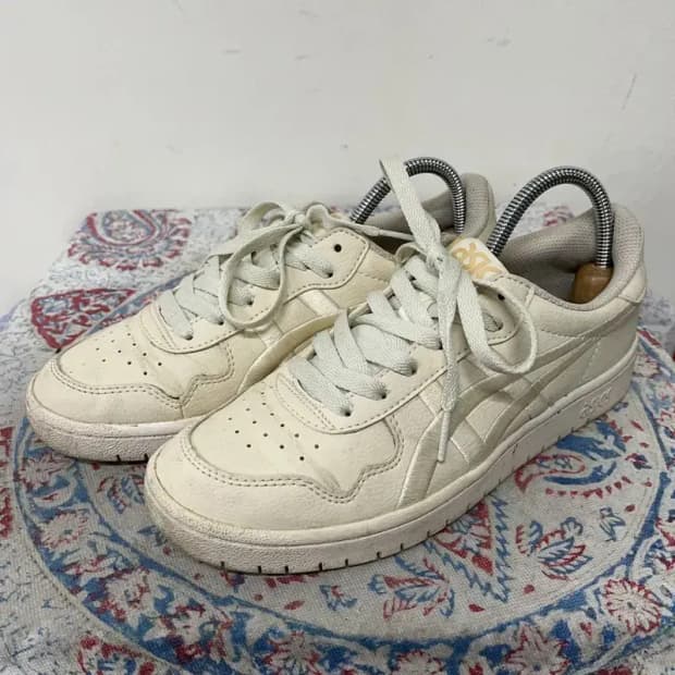 아식스 재팬 S 스니커즈 화이트 버치 신발 240 E01660