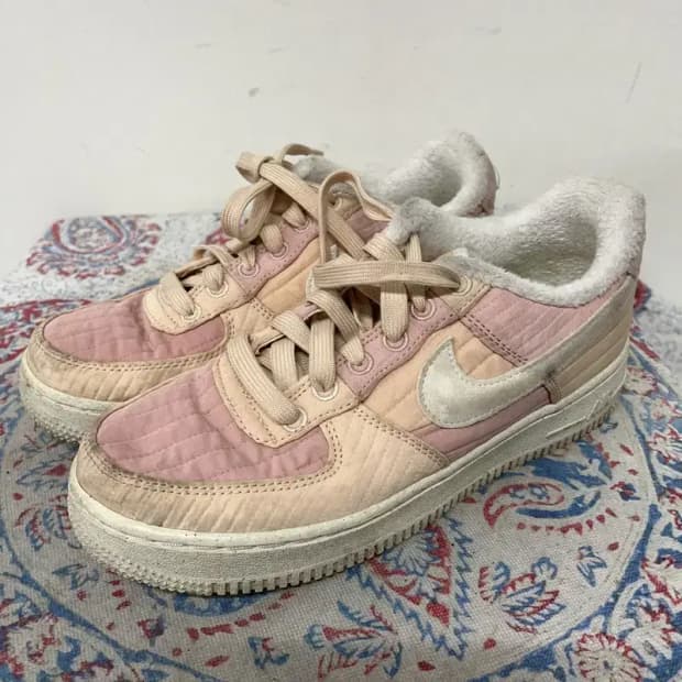 나이키 에어포스1 로우 LXXX 퀄트 털신발 겨울신발 230 E01689