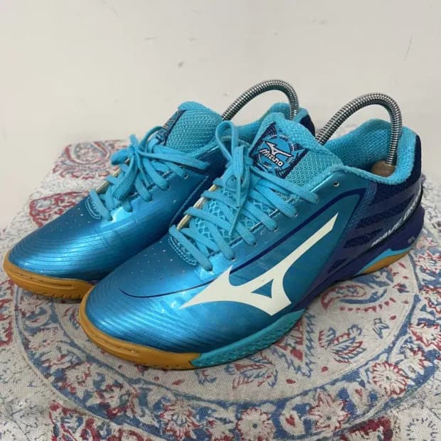 미즈노 웨이브 드라이브 A3 탁구화 배드민턴화 운동화 255 E01696