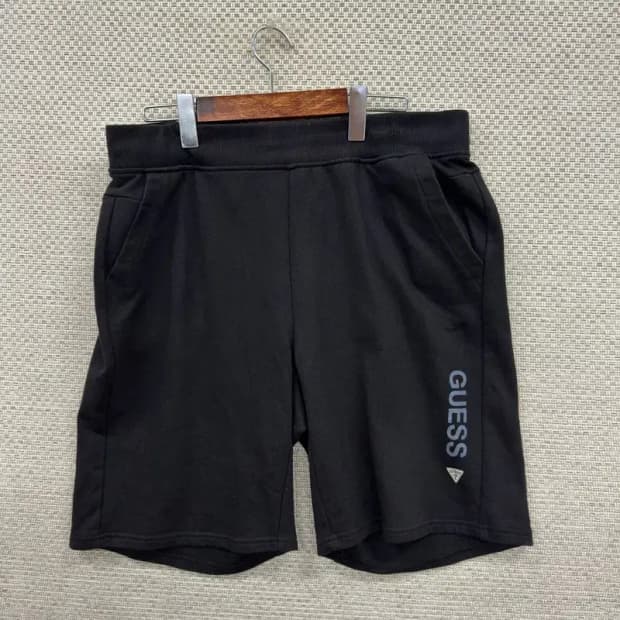 게스 블랙 캐주얼 남자 반바지 98 D06411