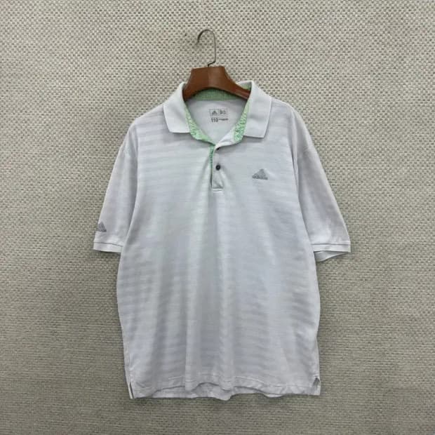 아디다스 골프 기능성 반팔 카라티 105 D06563
