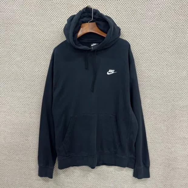 나이키 로고 캐주얼 오버핏 후드티 100 D06679