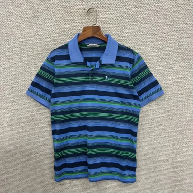 블랙야크 로고 아웃도어 기능성 반팔카라티 95 D06655