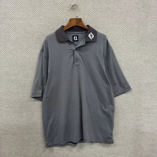 풋조이 골프 기능성 남자 반팔카라티 100 D06932