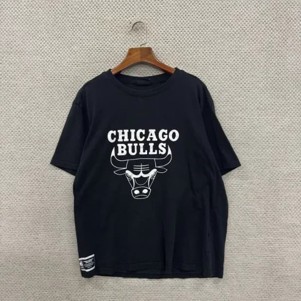 NBA 시카고불스 프린트 블랙 반팔티 105 D06933