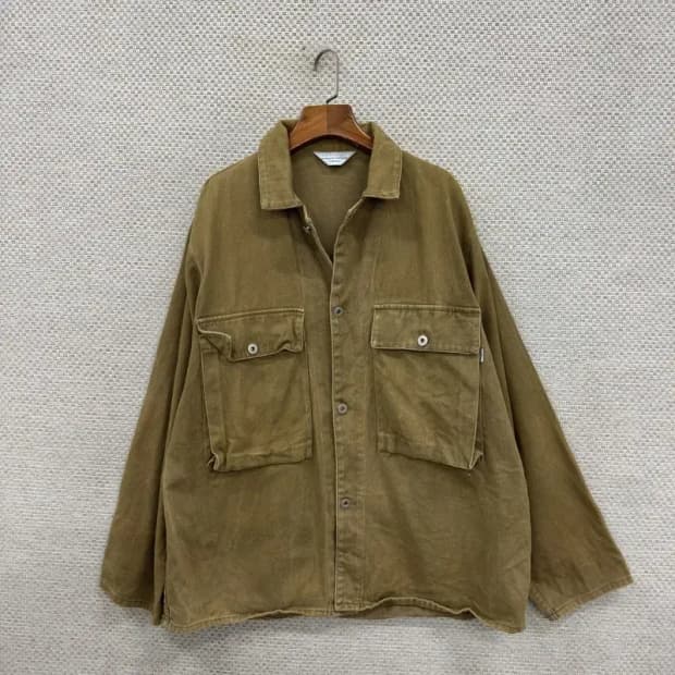 라퍼지스토어 빅포켓 오버핏 헌팅자켓 105 D07222