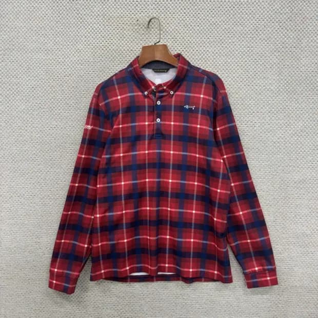 루이까스텔 골프 자수로고 긴팔카라티 95 D07378