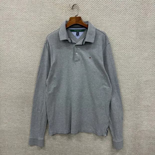 타미힐피거 자수로고 캐주얼 긴팔카라티 95 D07933