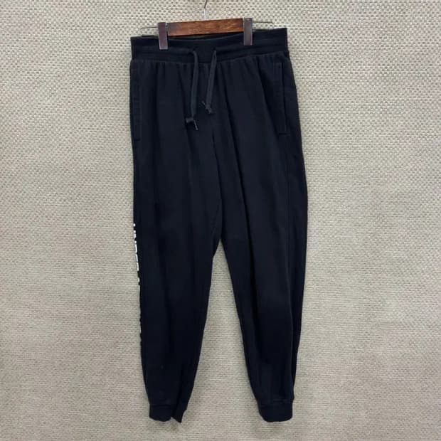 언더아머 캐주얼 블랙 조거팬츠 츄리닝바지  L D08049