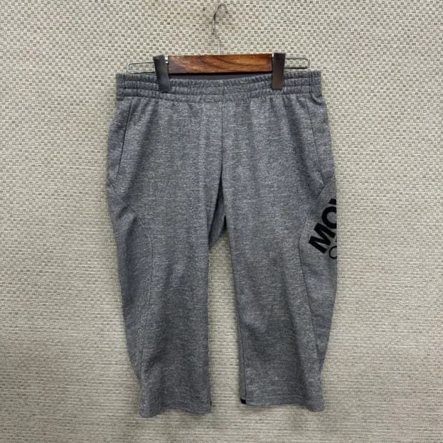 데상트 프린팅 캐주얼 츄리닝 반바지 75 D08233