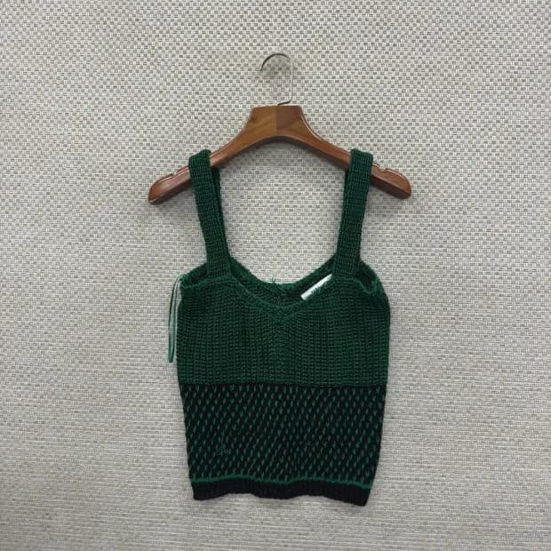 자라 ZARA 뷔스티에 니트 민소매 나시 85 D08697