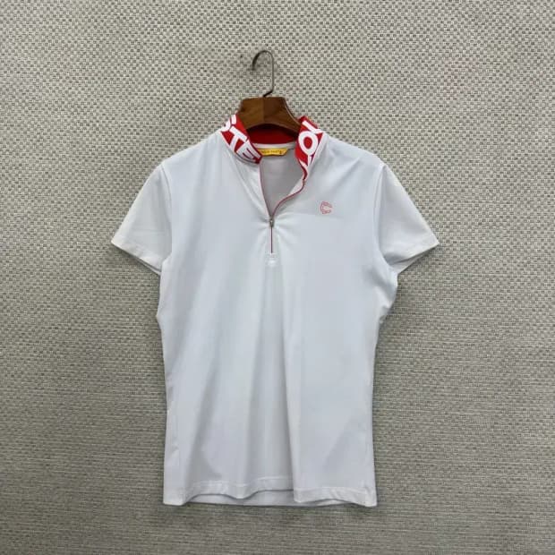 루이까스텔 반집업 골프 반팔티 95 D09258