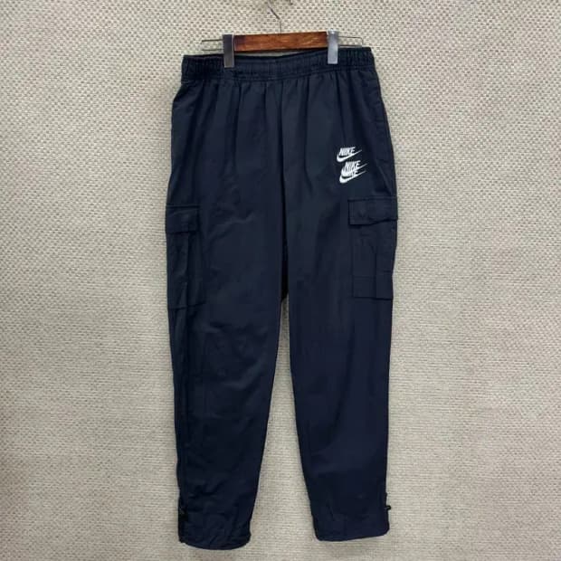 나이키 멀티스우시 스트링 카고 밴딩 츄리닝바지 XL D09126