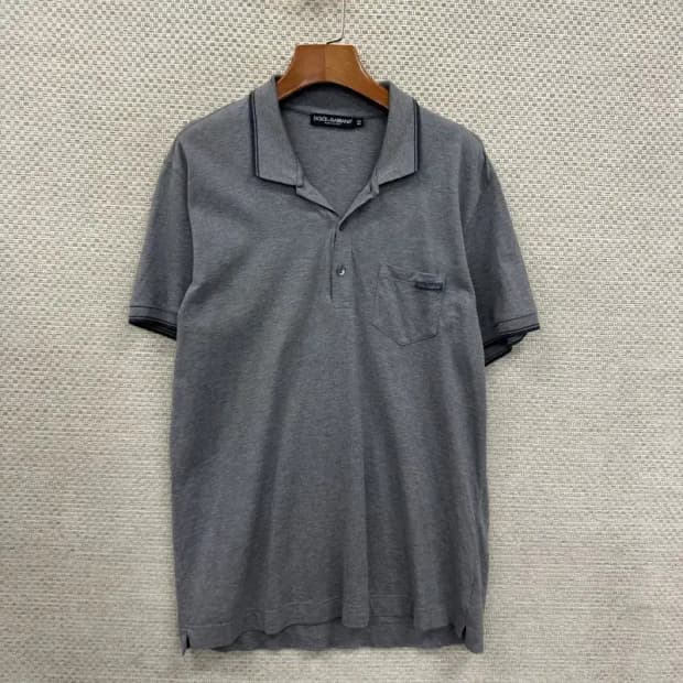 돌체앤가바나 캐주얼 포켓 반팔카라티 95 D09344