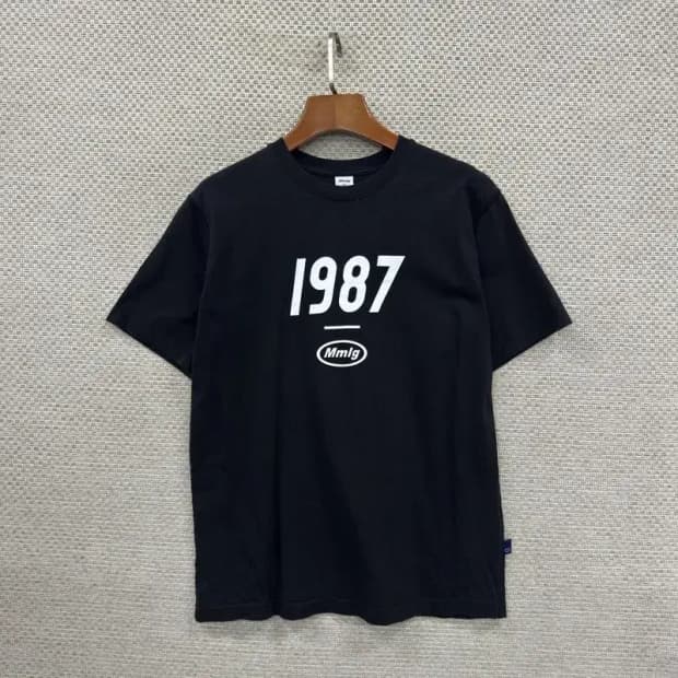 엠엠엘지 1987 프린팅 반팔티 90 D09548