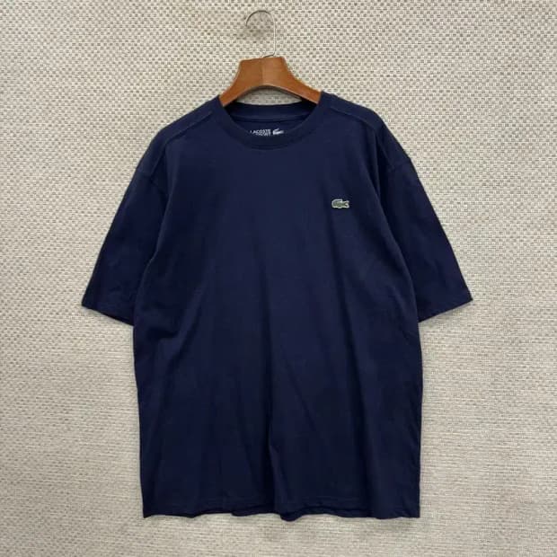 라코스테 캐주얼 자수로고 반팔티 100 D09568